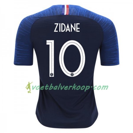 Frankrijk Zidane 10 Thuisshirt WK voetbal 2018